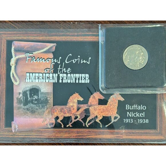 1928 Buffalo Nickel – Visible Date, COA, Morgan Mint - Picture 1 of 3